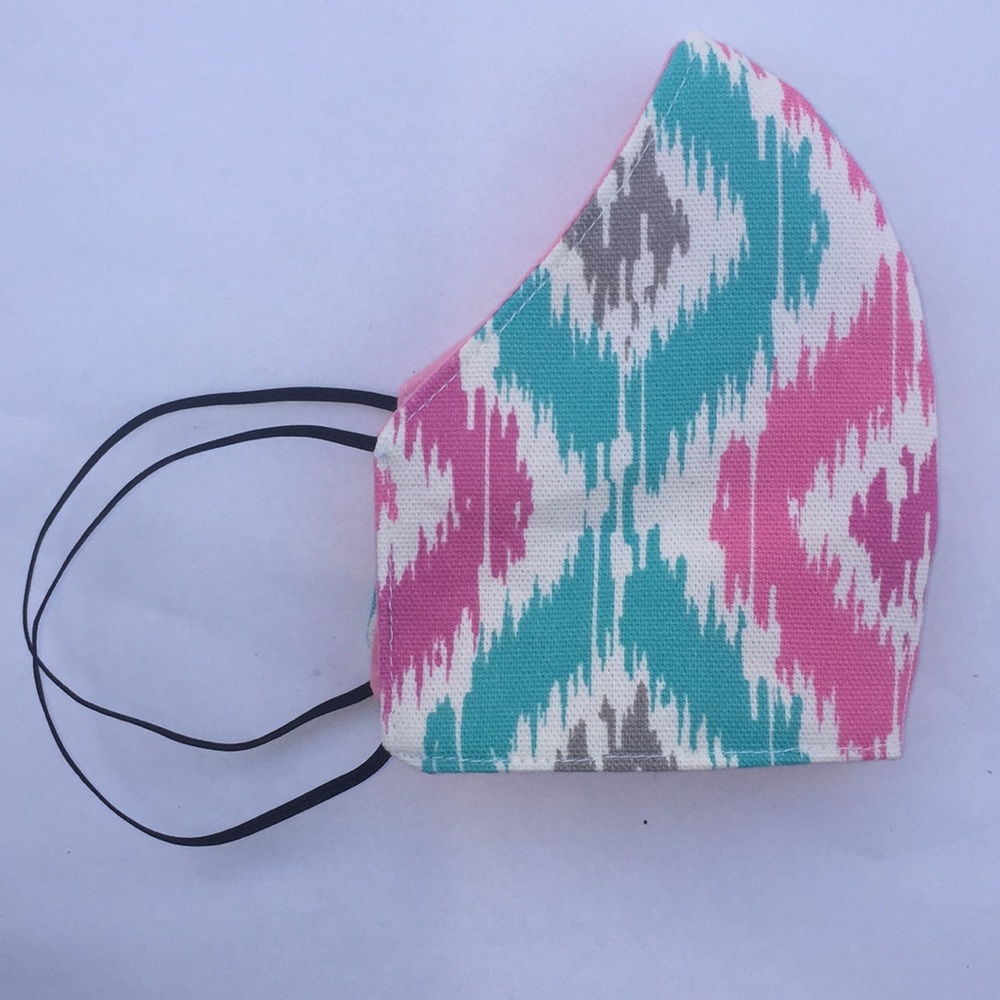 Pink Tribal Print Mask